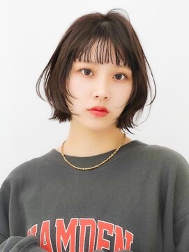 バブ バイネオリーブ(Bab by neolive) 小顔/前髪/ワンカール/黒髪/ネビージュ/ボブルフ