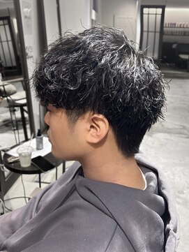 エニー 栄(Any) men's hair☆波巻きパーマスタイル
