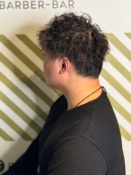 バーバーバー アカバネ(BARBER-BAR AKABANE) シンプルに格好良いツイスパマッシュ×メンズヘアカラー#3