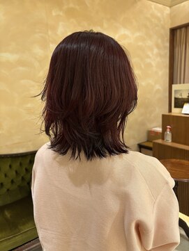 ビュートリアム265(BEAUTRIUM 265) #ボブレイヤー・くびれヘア・暖色・イルミナカラー・ローライト