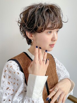 ヤイエ 青山店(yiye) ショートパーマ/ショートカット/ショートボブ/ニュアンスパーマ