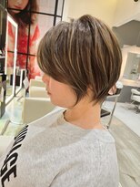 ウィル あべの店(WiLL) 大人可愛い20代30代40代50代丸みショート田嶋044