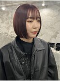 丸みボブ
