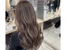 【 ブリーチメニュー】　カット　×　透明感カラー ×　ハイライト　￥11550