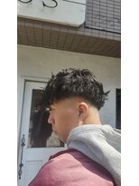 キートス(Kiitos)&nbsp;フェード×ナチュラルパーマ