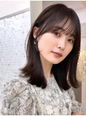 イメチェン/似合わせカット/前髪カット/外ハネボブ/美髪/銀座