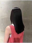 乾かすだけでまとまるウル艶縮毛矯正&艶カラー！(飯田)