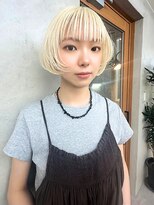 リアン(Lien)&nbsp;ケアブリーチ/ハイトーン/ホワイト/ボブ