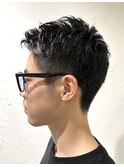 髪質改善　スパイキーショート