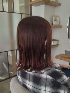 シア 新越谷店(SHEER) 切りっぱなしボブ