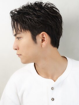 アリエッタ(aRietta) ビジネスメンズショート/ニュアンスパーマ/毛流れショート
