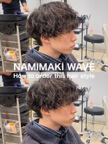 テラス(Terrace by Relato)&nbsp;波巻きシャドウルーズスパイラルーズマッシュ赤羽メンズパーマ