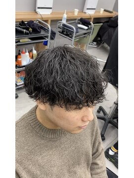 オムデュー(HOMME DEUX) 【KAITO】波巻きパーマ