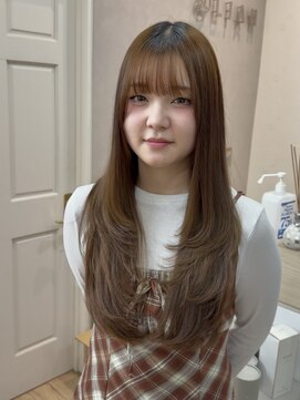 リアン(LIAN) ハイライトカラーミルクティーベージュケアブリーチダブルカラー