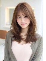 ダル 渋谷/表参道(DAL.)&nbsp;レイヤーカット髪質改善カラー透明感カラー顔まわりカット