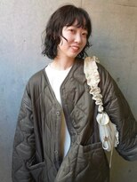 マトウ(MATOH) 顔周りレイヤーボブパーマ