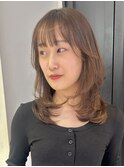 レイヤー/顔周りレイヤー/フェイスレイヤー/ブリーチなし