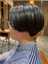 エミュー 大船店(emue)&nbsp;大船ワンカラーブリーチなしダブルカラーオリーブブラウンカラー