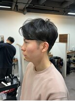ファーストステップ 表参道(FIRST STEP)&nbsp;シャドウパーマフェザーパーママッシュ刈り上げツーブロック