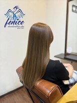 フェニーチェ(fenice international hair salon)&nbsp;ロングレイヤー/ハイレイヤー/ミルクティーブラウン
