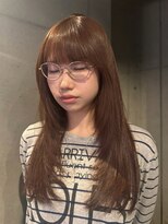 レオニード 表参道(LEONID) 【馬場】顔周りレイヤー ウォームブラウン