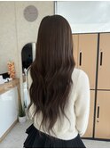 シールエクステでロングヘアに！