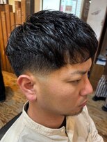 フィールドヘアー&nbsp;クロップ緩パン×テーパーフェード