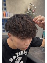 ウル メンズ ヘアーサロン(ulu. Men's Hair Salon) ツイストスパイラルパーマ/ツイストパーマ/縦落ちパーマ