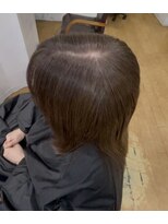 カラーサロンビスカリア 相模原エリア 淵野辺駅店(Color salon Biscaria)&nbsp;白髪ぼかしリタッチで自然な艶髪
