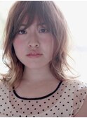 【Lily】伸ばしかけな方にも人気＊ミディアムボブ//野田
