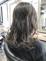 アクトゥス(AEQUITAS)&nbsp;ブリーチレスWカラーカーキベージュ【池袋/20代/30代/40代】