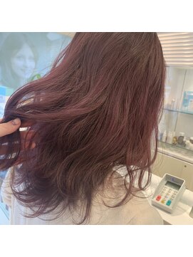 アッシュ 武蔵小金井店(Ash) ＊ワンブリーチでチェリーピンク＊