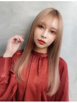 シェリム 栄(CHERIM) 透明感のあるミルクティーベージュカラー♪