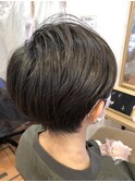 ハンサムショートボブ/30代/40代/50代