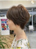 オール世代おすすめ丸み毛流れ◎ショートヘア / ロミー本厚木