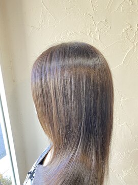 ロゴス 湖北本店(LOGOS) 着物ヘア/ダークアッシュ/ミディアムレイヤーカット/我孫子