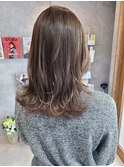 秋らしいくすみ&透明感