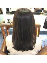 カミケン 方木田店(kamiken.)&nbsp;上品ナチュラル大人ベージュストレート【カミケン方木田店】