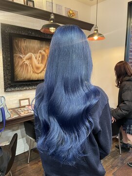 ボアップ 松山店(boappu) #ブルーブラック#ハイトーンカラー
