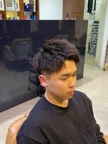 グッドマン バーバーショップ センリ(goodman barbar shop SENRI)&nbsp;ツイストアップバング