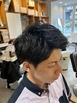 アメラボ(AmeLab)&nbsp;名古屋天白区梅ヶ丘大人メンズビジネスショートアップバング