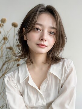 ネオンヘアー(neon hair) ☆外ハネ、可愛い、ミディアム、簡単セット☆