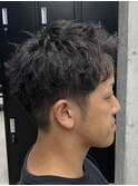 スパイキーショート/ジェットモヒカン/ショートバング/men's