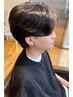 メンズカット+縮毛矯正 ￥17000 [水戸/髪質改善/]