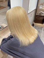 カラースタンド(COLOR STAND) ミルクティーベージュブリーチハイトーンダブルカラー佐賀