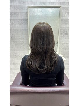 オーガスト ヘア ネイル(AUGUST hair nail) グレージュ/ブリーチなしダブルカラー/横浜/ハイトーン