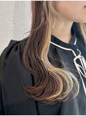 ”インナーカラー×レイヤーカット