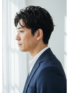 アントワープトーキョー(antwerp TOKYO) メンズパーマスパイラルパーマ縮毛矯正40代50代