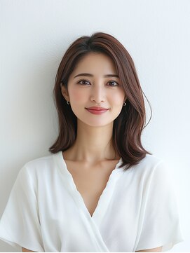 e.m.a プレミアムビューティーサロン 栄駅店(e.m.a PREMIUM BEAUTY SALON) レイヤーカット/イメチェン/外ハネボブ/美髪/ワイドバング/髪型