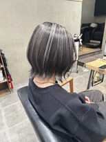 チェレ ロッソ 金剛店(Chere rosso)&nbsp;ハイライトカラー/ボブ/くびれボブ